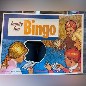 Vintage 1967 Hasbro Bingo Game (complete)